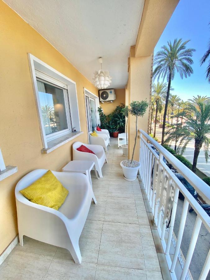 Apartamento Centro De Denia 1Ra Linea, Vistas Puerto Y Mar Exterior foto