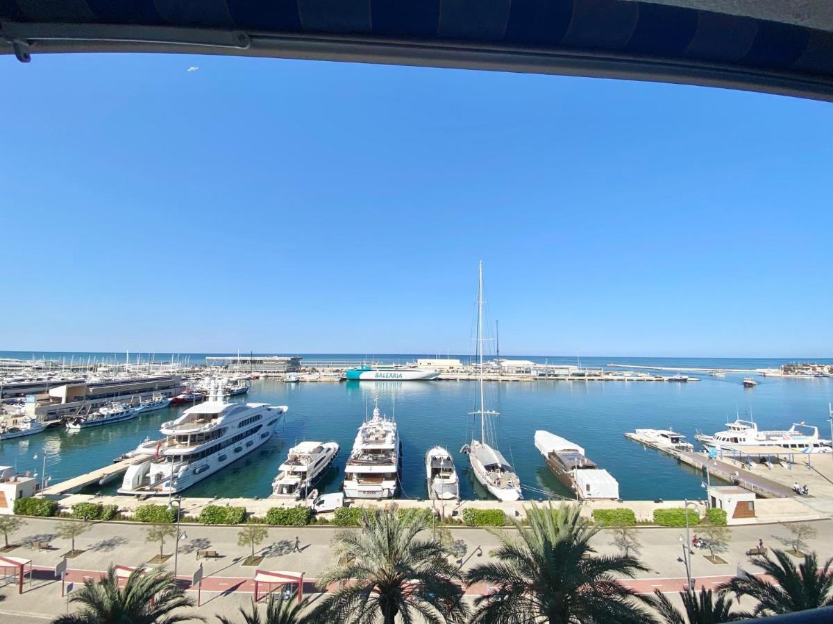 Apartamento Centro De Denia 1Ra Linea, Vistas Puerto Y Mar Exterior foto